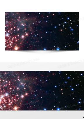 星光灿烂的图片,夜空画卷